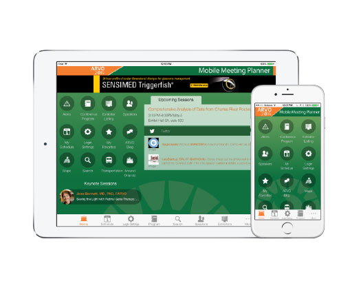 Conference app for iPhone and iPad with adaptive design