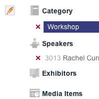 icon manage conference content easily