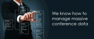 conference app data and registration management partners