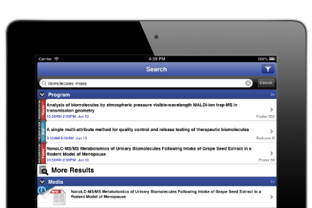 EventPilot Conference App Search Feature event app search feature