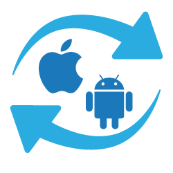 iOS and Android Conference App Sync Icon conference app sync across ios and Android