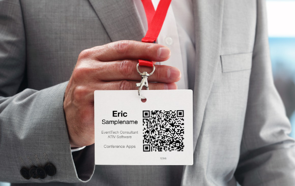 BadgeScanner to scan QR codes on conference attendee badges