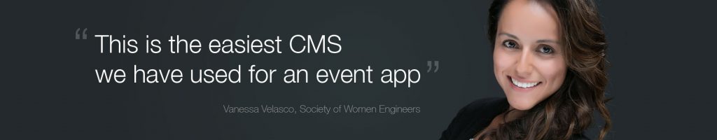 Easiest CMS we have used for an event app