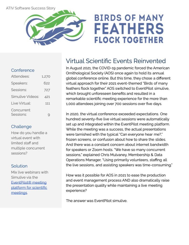 Virtual event with EventPilot Conference Apps