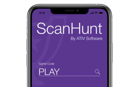 Use code PLAY to try the ScanHunt event gamification free