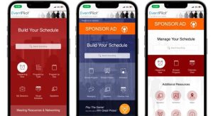 event app home screens
