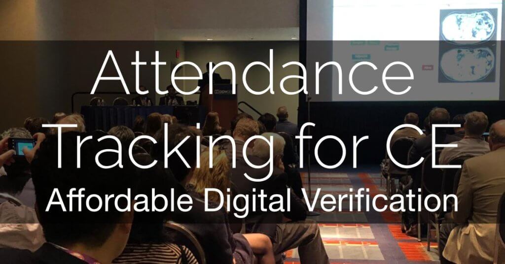 credit unit attendance tracking digital verification