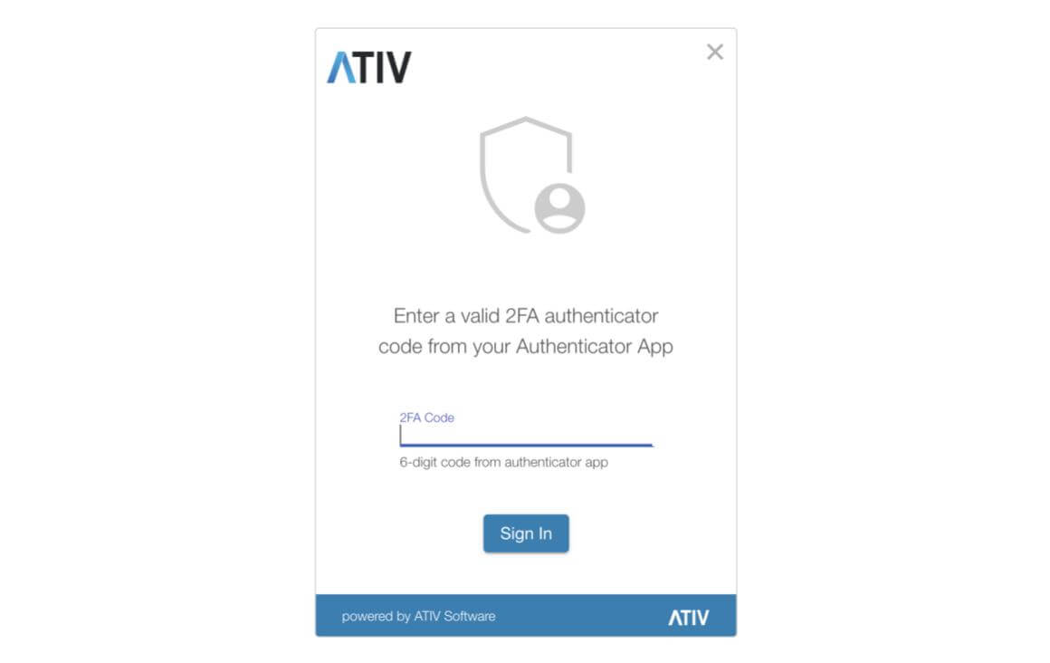 Conference App Builder with 2FA